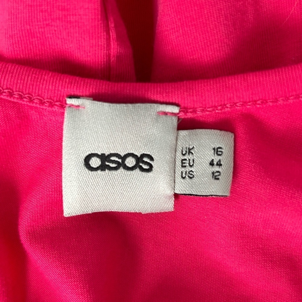 ASOS Pink Midi Dress - Picture 7 of 9